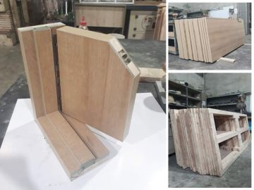 Cửa gỗ Melamine dự án Thuận Lợi 2